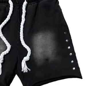 Shorts de sport décontractés pour hommes, haut de gamme, séchage rapide, respirants, couleur unie, en promotion - Product Image 4