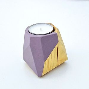 Resin & Wood Handmade Decorative <b>Candlestick</b> <b>Holder</b> with Aromatherapy Candle for Home Decoration and Relaxation Craftera Exports - Product Image 3