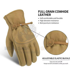 Gants de conduite pour homme en cuir de sécurité avec logo personnalisé, vente chaude, gants de protection pour conducteur à bas prix - Product Image 2