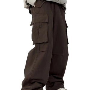 OEM Custom Logo Casual Multi 6-Pockets <b>Cargo</b> Hiking <b>Pants</b> Straight Leg <b>Work</b> Wear Street Wear Relaxed Fit Men's <b>Cargo</b> <b>Pants</b> - Product Image 1