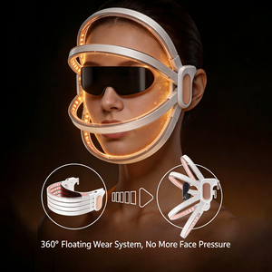 Portable LED <b>Red</b> <b>Light</b> <b>Therapy</b> Face Collagen Mask Dark Spots Remover 7 Color <b>Light</b> <b>Therapy</b> for Face & Skin Care - Product Image 4