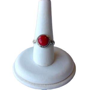 Bague Cocktail en Larimar Naturel, Argent 925, pour Femme, Personnalisable, Technologie OEM, Style Signature Bandeau - Product Image 3
