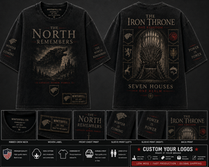 DRAGONFORGED <span class=keywords><strong>HOTD</strong></span> เสื้อยืดสีดำขนาดใหญ่สำหรับผู้ชายพิมพ์ลายมังกรผ้าฝ้ายแขนสั้น O-Neck สตรีทสไตล์ชุดลำลอง <span class=keywords><strong>HOTD</strong></span> - Product Image 6