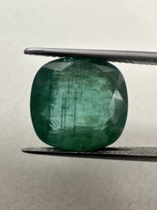Green <b>Emerald</b> <b>Cushion</b> Cut Loose Stone 7.86 CTS Natural <b>Emerald</b> Gemstone Jewelry Making Stone Wholesale Gem Supplier Fine Emeral - Product Image 2