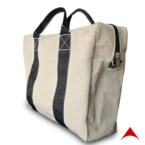 Bolsa de Mensajero de Lona Amana Textiles, Bolsa de Hombro Grande, Duradera, de Lujo y Alta Calidad, con Cierre de Cremallera, para Todas las Temporadas, para Viajes, para Hombre - Product Image 3