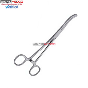 ชุดเครื่องมือผ่าตัดหยุดเลือดแบบโค้ง Ferguson Angiotribe Forceps ขนาด 6.5 นิ้ว ผลิตจากเหล็กกล้าไร้สนิมเยอรมัน สำหรับสัตวแพทย์ ได้รับมาตรฐาน CE - Product Image 6