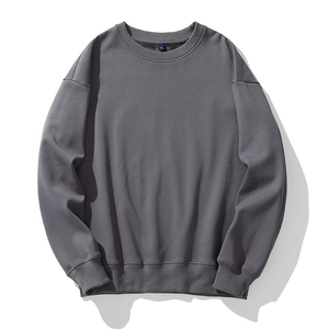 Sudadera de Forro Polar Personalizada Azul Oscuro para Mujer, con Hombros Caídos, Cuello Redondo, Ajuste Holgado y Cómodo, Venta al por Mayor, OEM para EE. UU., Reino Unido y Europa - Product Image 3