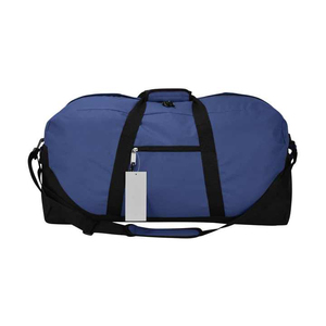 Sac de sport Huzu Enterprises HE-SB-1104 bleu 600D 50-70L avec bandoulière et poche avant pour la gym, le fitness et les voyages - Product Image 3