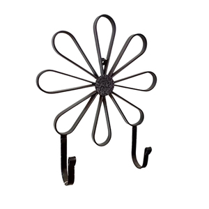 Gancho de Pared Decorativo Rústico de Hierro Fundido Verde Antiguo con Forma de Cactus, Colgador Individual de Metal para Llaves, Toallas, Abrigos, Decoración de Pared para Jardín y Hogar - Product Image 5