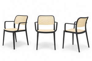 <b>Stackable</b> Plastic <b>Chair</b> for Indoor and <b>Outdoor</b> Business Environments with Easy Clean Surface Finish - Product Image 2