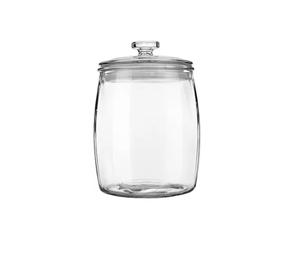 Frasco de Vidrio Transparente con Tapa, Frasco de Vidrio de un Galón para Almacenamiento en la Cocina y Organización de la Lavandería, Recipiente de Vidrio Transparente para Galletas - Product Image 3