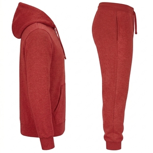 Ensemble de survêtement deux pièces pour homme, sweat-shirt à capuche et pantalon de jogging pour la salle de sport, la course à pied et un usage décontracté - Product Image 3
