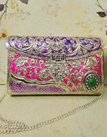 Sac à main personnalisé Tayyab Handicraft Europe en acier nautique, imprimé en typographie, enduit de poudre, pour femmes et filles