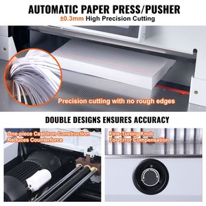 Cortadora de Papel Eléctrica de Alta Resistencia, Ancho de Corte de 19 Pulgadas/482,6 mm, Grosor de Corte de 3,14 Pulgadas/80 mm - Product Image 4