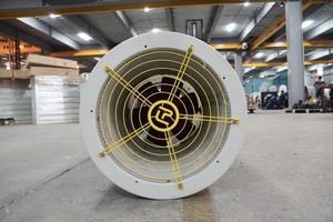 Ventilateur centrifuge à jet en acier CT3 certifié CE pour l'extraction de fumée dans les sous-sols, modèle PL-C, personnalisation disponible, support OBM - Product Image 3