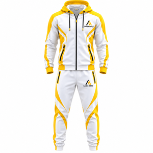 Conjunto Deportivo Personalizado por Sublimación al por Mayor de Fábrica, Uniforme Deportivo con Chaqueta y Pantalones, Impresión Completa - Product Image 1