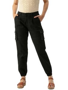 Nouveauté Pantalon droit pour femme, uni, taille mi-haute, écologique, respirant, printemps, 100% coton, qualité supérieure, tendance - Product Image 3