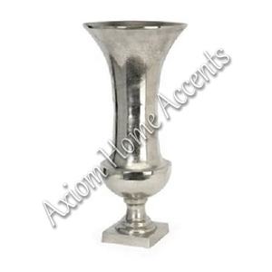 Vase en métal doré soufflé à la main moderne Axiom Home Accents élégant et élégant pour décor de bureau à domicile Vase de table anti-renversement - Product Image 4