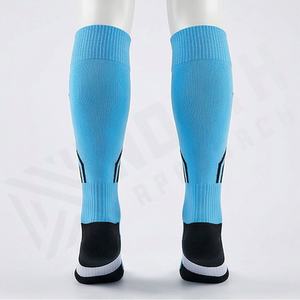 Custom Youth Soccer <b>Socks</b> Anti Slip Grip Tube Length Breathable Unisex Cotton Blend Wholesale Sublimation Print Customized Color - Product Image 2