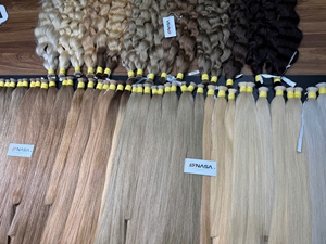 Extensions de Cheveux Humains Vierges de Qualité Luxe 100g en Gros, Ondulation Naturelle, Super Double Drawn, Pointes Soyeuses, Résistance à la Chute - Product Image 2