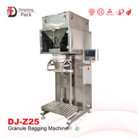 Máquina Ensacadora Semiautomática de 5kg-50kg para Granulados de Arroz, Fertilizantes, Maíz, Vidrio, Pellets de Plástico, Alimentos para Animales