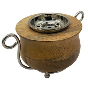 Encensoir rond en bois et métal pour bâtonnets d'encens, de luxe, carré, Bakhoor, moderne, arabe, pour la maison, le bureau, la décoration de table, vente en gros - Product Image 5