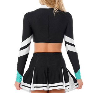 Nueva Llegada, Venta Especial, Uniforme de Animadoras Econex Sports para Mujer, 100% Poliéster, Cómodo, con Logotipo Personalizado Impreso por Transferencia de Calor - Product Image 6