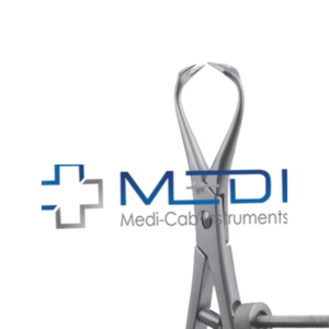 คีมผ่าตัด Medi-Cab Instruments แบบใช้มือ  ได้รับการรับรองมาตรฐาน CE ระดับ I ผลิตจากเหล็กกล้า ทนทานต่อการเกิดสนิม ใช้ได้กับเครื่องนึ่งฆ่าเชื้อ สำหรับกระดูกและข้อ - Product Image 5