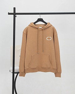 เสื้อฮู้ดดี้ SINEWY แบบ unisex ทรงโอเวอร์ไซส์ ผ้าฝ้ายถัก สีพื้น เรียบง่าย สวมใส่สบาย เหมาะสำหรับฤดูใบไม้ร่วง มีกระเป๋าหน้า ดีไซน์ระบายอากาศได้ดี - Product Image 5