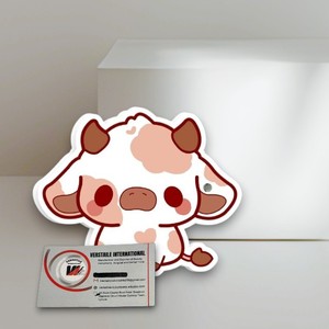 Tuiles magnétiques en acrylique personnalisables de haute qualité pour extensions de cils, motifs Vache, Amour, Fleur, Papillon, Cœur, écologiques, marque privée - Product Image 4