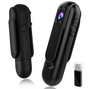 Caméra corporelle HD 1080P, mini caméra corporelle avec détection de mouvement, vision nocturne IR, enregistrement en boucle, caméscope portable miniature - Product Image 6