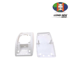 Boîtier rond en plastique personnalisé LONGNEW |   Boîtier en ABS/PP avec trou central pour diverses applications - Product Image 3