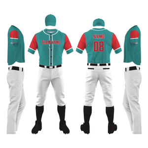 New Model Factory Price Sublimated Baseball Uniforms Fashionable Custom Design & Size Baseball Uniform OEM ODM Service - Product Image 1