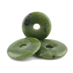 Donuts en Cristal Naturel, Pierre de Serpentine Verte, Gemmes de Guérison Reiki, Agate en Gros - Product Image 5