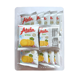 High Quality Ingredients Vegetable Crunchy Crackers Flavor Crunchy <b>Biscuit</b> Halal 228g ODM Vietnam Manufacturer | Free Samples - Product Image 3