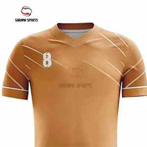 Maillots de football d'hiver personnalisés de qualité supérieure, col rond, manches courtes, respirants, séchage rapide, imprimés par transfert thermique - Product Image 4