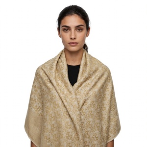 Women's Winter <b>Wool</b> Pashmina Scarves & Shawls Geometric/Paisley/Floral Patterns Durable Lightweight Traditional <b>Wrap</b> - Product Image 3