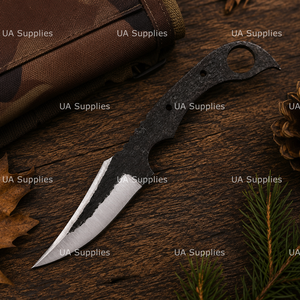 Cuchillo de Caza UA Supplies, Forjado a Mano, de Acero al Carbono de Grado Industrial, Hoja de 8 Pulgadas, para Supervivencia y Uso Diario - Product Image 5