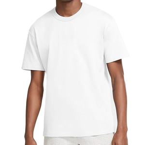 Oversize Drop Shoulder calidad de lujo 100% algodón personalizado de talla grande impreso hombres camiseta suelta - Product Image 3