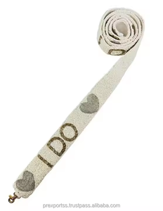 Star Embroidery Custom Cotton <b>Strap</b> Adjustable <b>Bag</b> Hanger <b>Replacement</b> Purse Accessory Handmade Vintage Decorative Beaded Fashion - Product Image 6