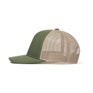 Gorra Trucker Verde de 6 Paneles, Unisex, Casual, Color Sólido, Malla Trasera, Ajustable, para Primavera/Verano, Gorra de Béisbol - Product Image 3