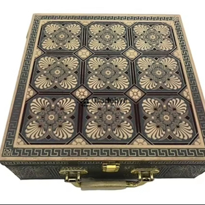Caja Decorativa de Madera MDF de Alta Calidad, Diseño Personalizado, Material Natural Pulido, Forma Personalizada, Lavable, para Manualidades y Recuerdos - Product Image 1