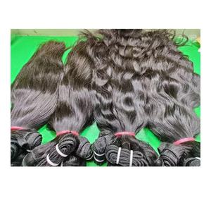 Extensions de cheveux humains naturels de haute qualité Remy crépus bouclés faisceau de cheveux de trame du fabricant indien prix de gros - Product Image 6