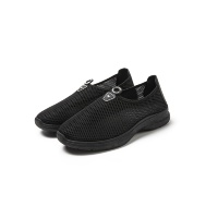 JOMIX 2025 Nuevas Zapatillas Casuales de Mujer para Caminar, con Malla Transpirable, Entresuela de PU, Suela Blanda, Diseño Moderno de Una Pieza, Forro de Algodón