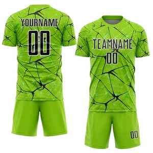 Uniforme de Fútbol para Equipo, Directo de Fábrica, Transpirable, de Secado Rápido, Conjunto de Camiseta y Pantalones Cortos con Impresión por Sublimación Completa - Product Image 1
