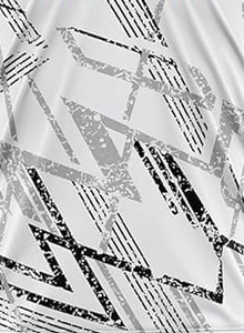 <b>White</b> Color Breathable Printed T Shirts and Shorts Set Adult Sportswear Soccer Jersey Men Football Uniform Kit - Product Image 2