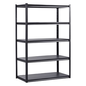 Scaffali per Garage a 5 Ripiani, Capacità 1360 Kg, Regolabili in Metallo, 61 cm P x 122 cm L x 183 cm H per lo Stoccaggio di Utensili - Product Image 1