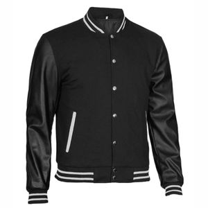 Wholesale Custom Logo Plus Size Men's <b>Jackets</b> Varsity <b>Vintage</b> <b>Jacket</b> for Men - Product Image 3