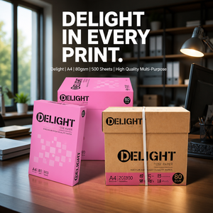 Papel para Copiar Delight A4 Blanco, 70g, Hecho en Tailandia - Product Image 2