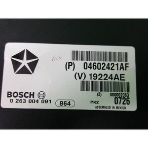 300 ECU y Módulos de Computación Usados 04602421AF - Product Image 4